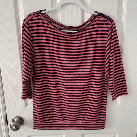Ann Taylor Loft Womens striped top. - Picture 1 of 3